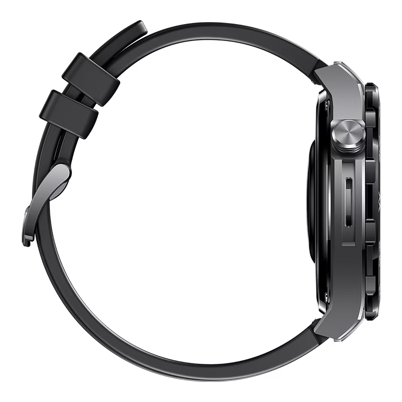 Side profile of Huawei Watch Ultimate showing bezel thickness